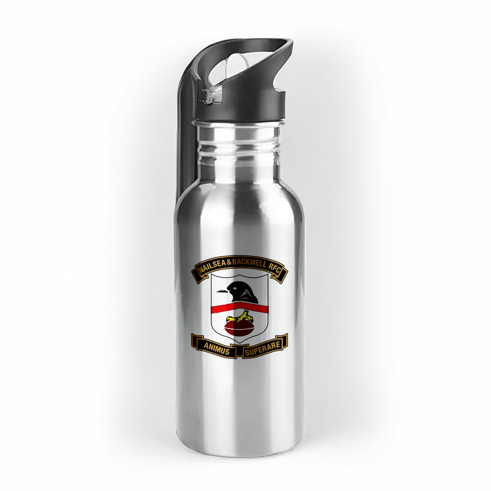 Nailsea & Backwell RFC 500ml Metal Straw Bottle