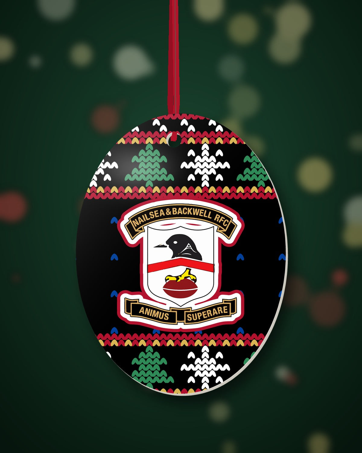 Nailsea & Backwell RFC Christmas Oval Jumper