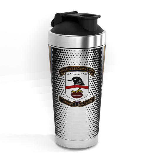 Nailsea & Backwell RFC 500ml Protein Shaker - crest front