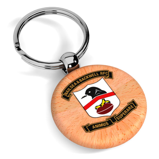 Nailsea & Backwell RFC Wooden Keyring