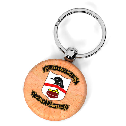 Nailsea & Backwell RFC Wooden Keyring