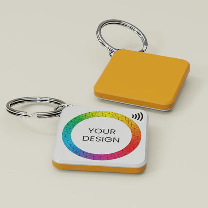 Custom Smart NFC Square Keyring