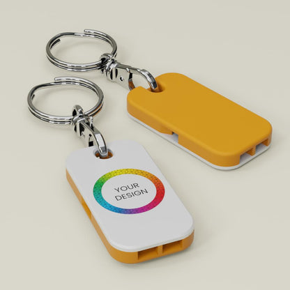 Custom Whistle Keyring