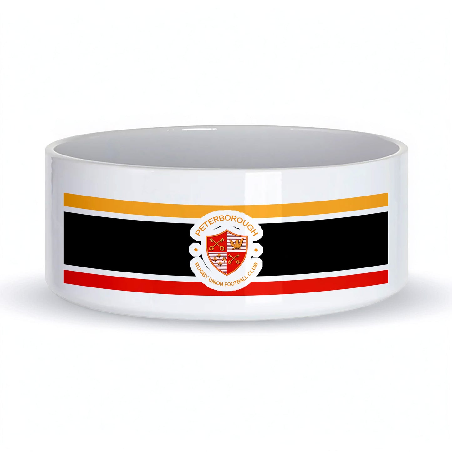 Peterborough RUFC Ceramic Dog Bowl