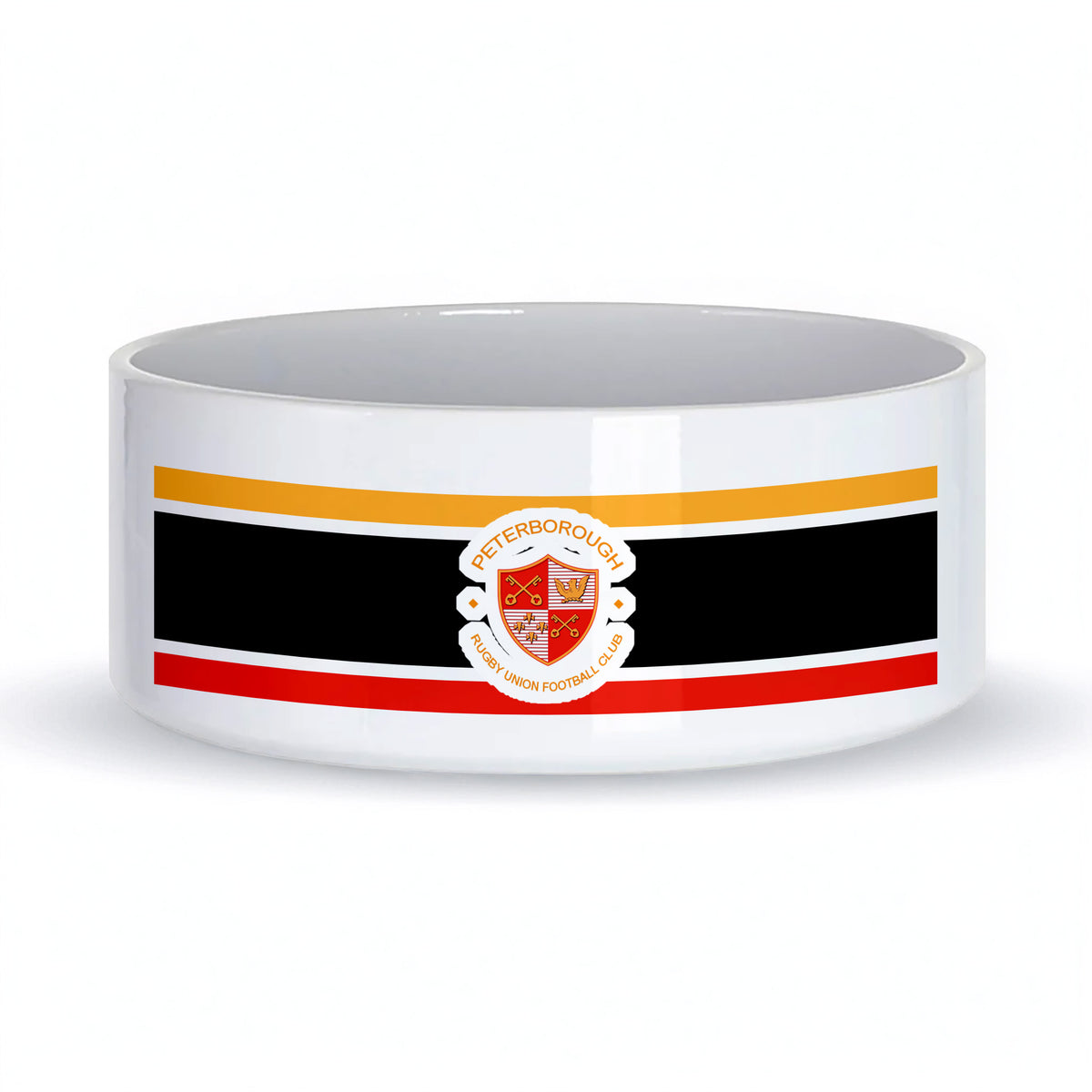 Peterborough RUFC Ceramic Dog Bowl