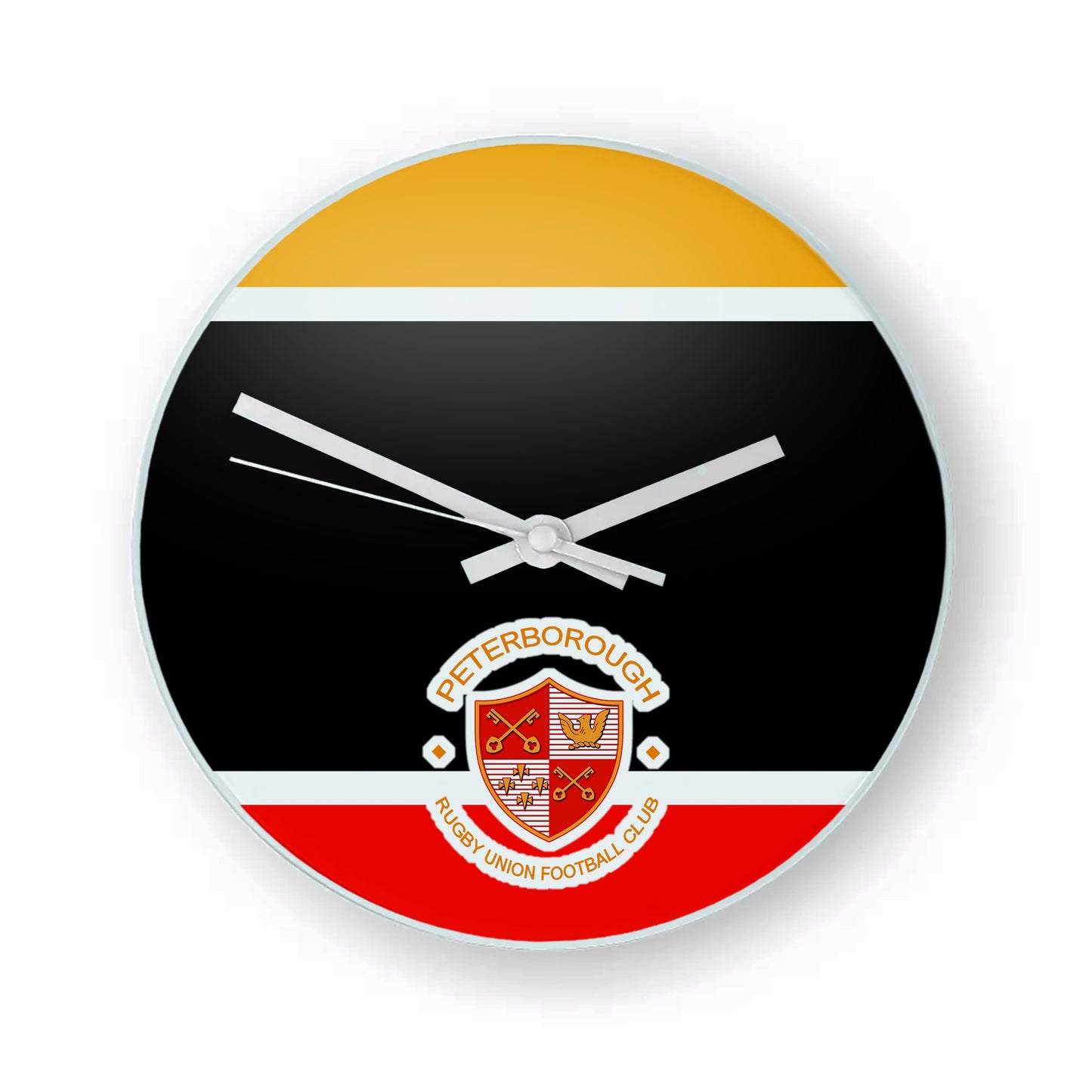 Peterborough RUFC Glass Clock