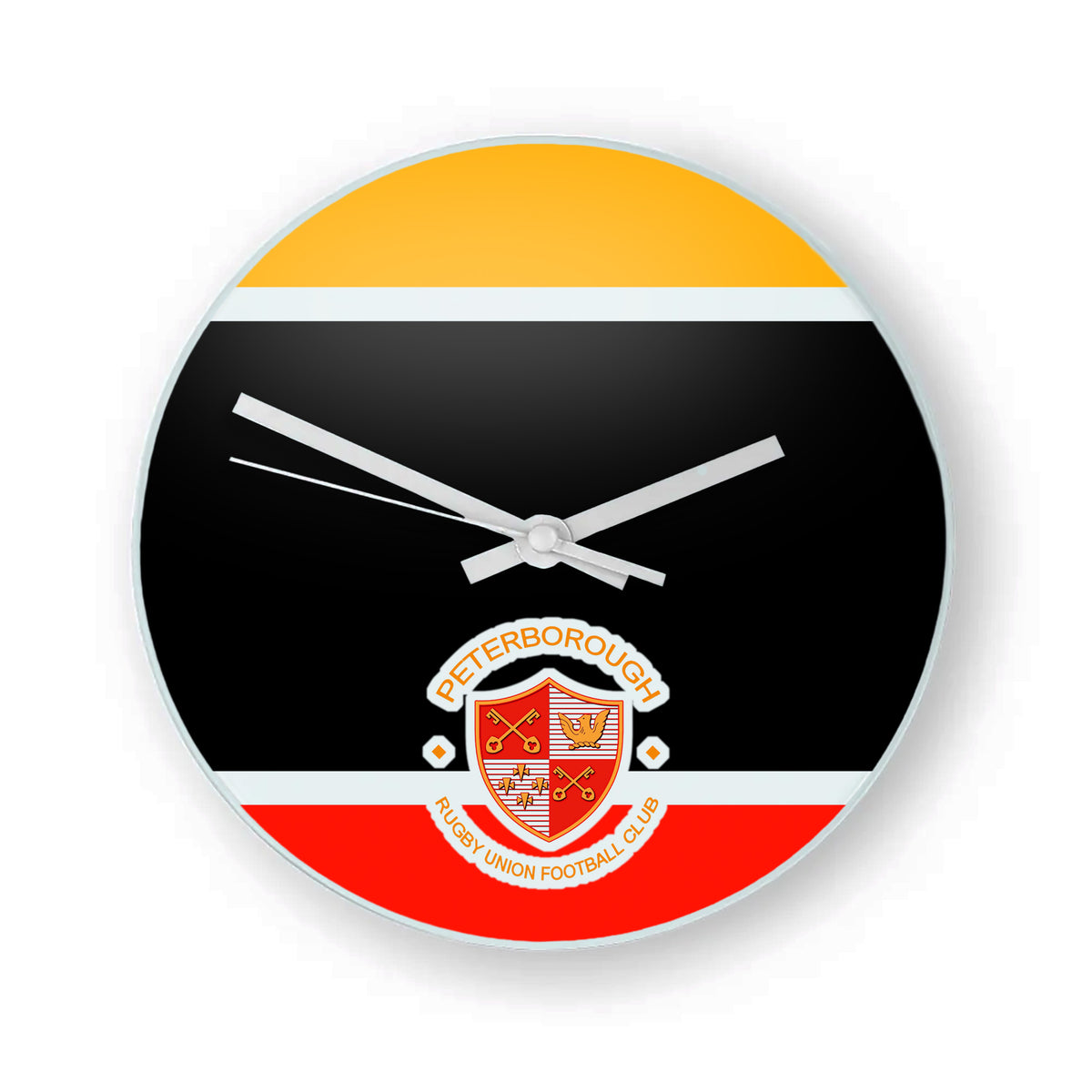 Peterborough RUFC Glass Clock