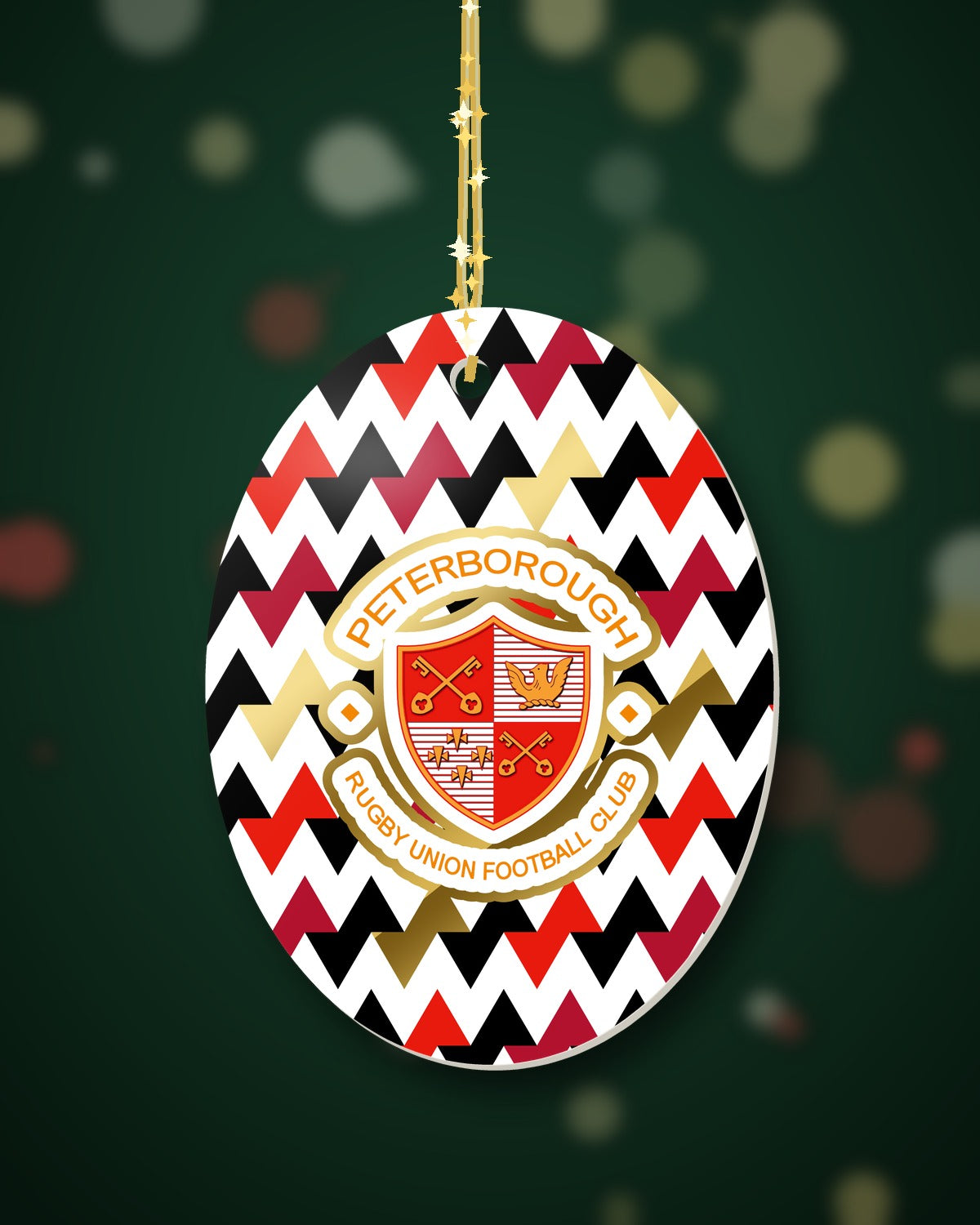 Peterborough RUFC Christmas Oval Harlequin