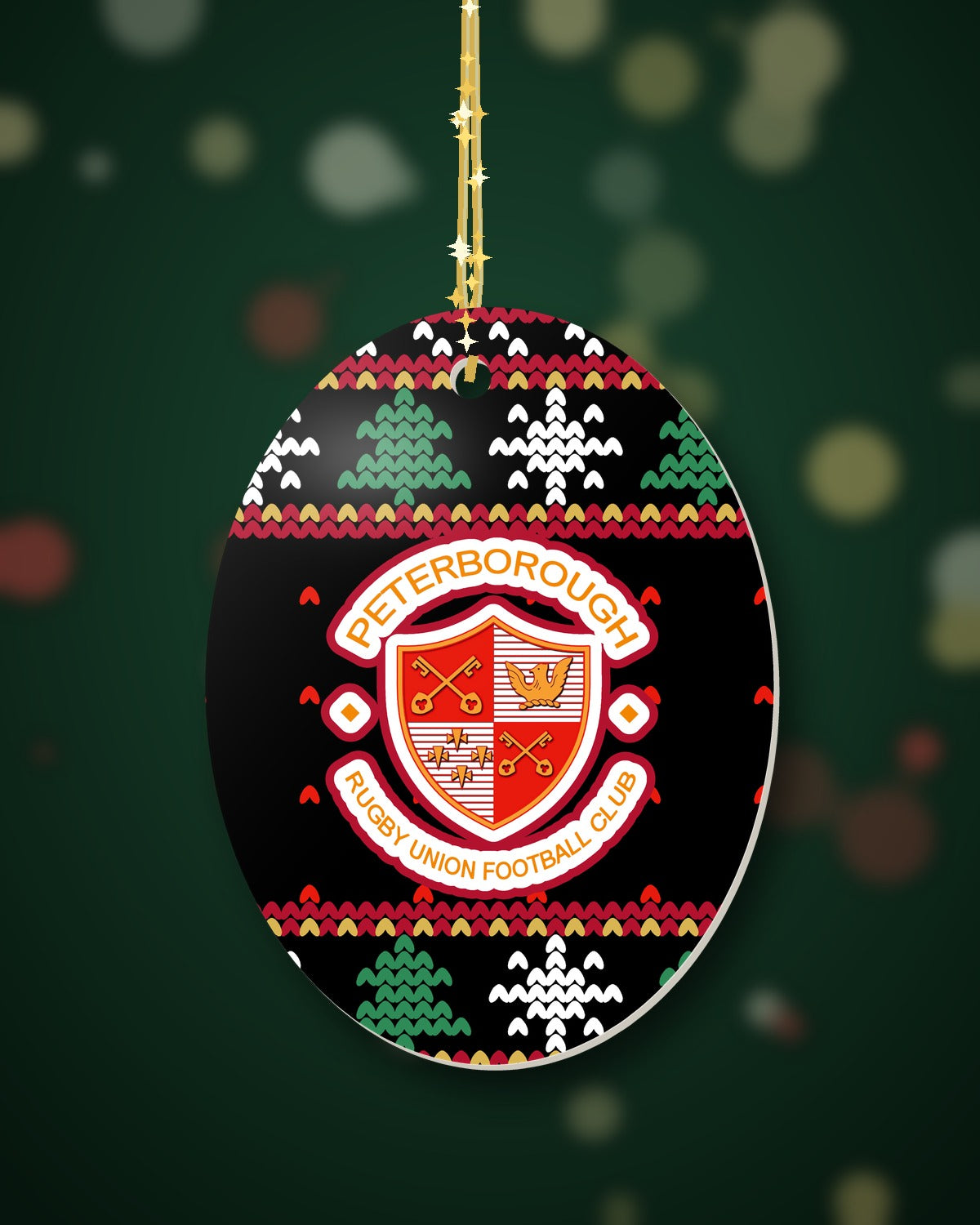 Peterborough RUFC Christmas Oval Jumper