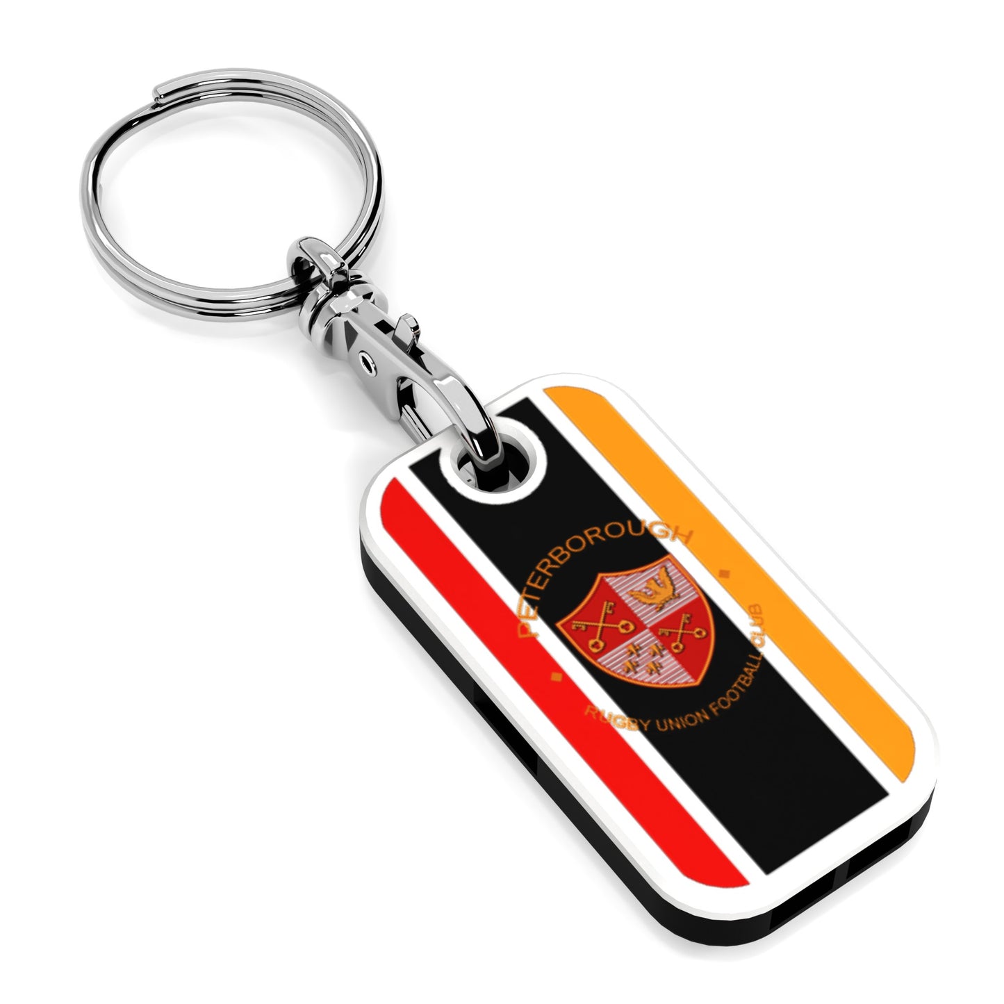 Peterborough RUFC Whistle Keyring