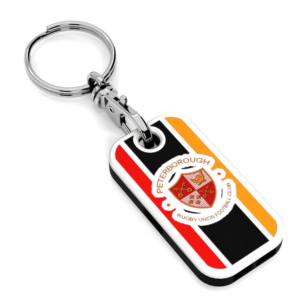 Peterborough RUFC Whistle Keyring
