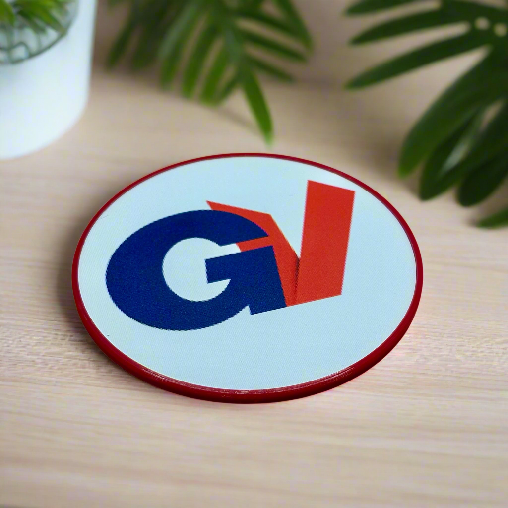 Round Coaster Full Colour Print