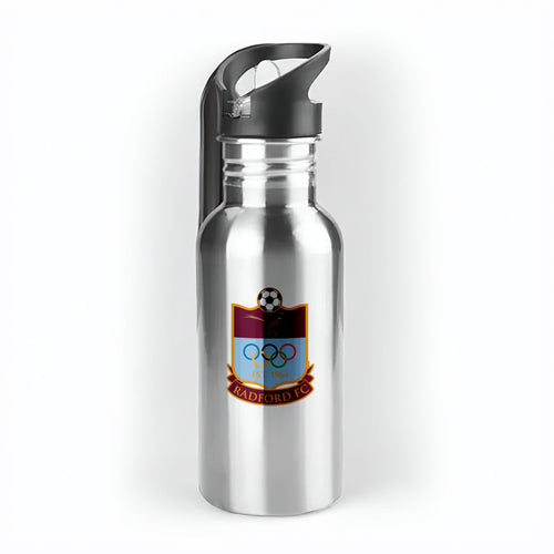 Radford FC 500ml Metal Straw Bottle