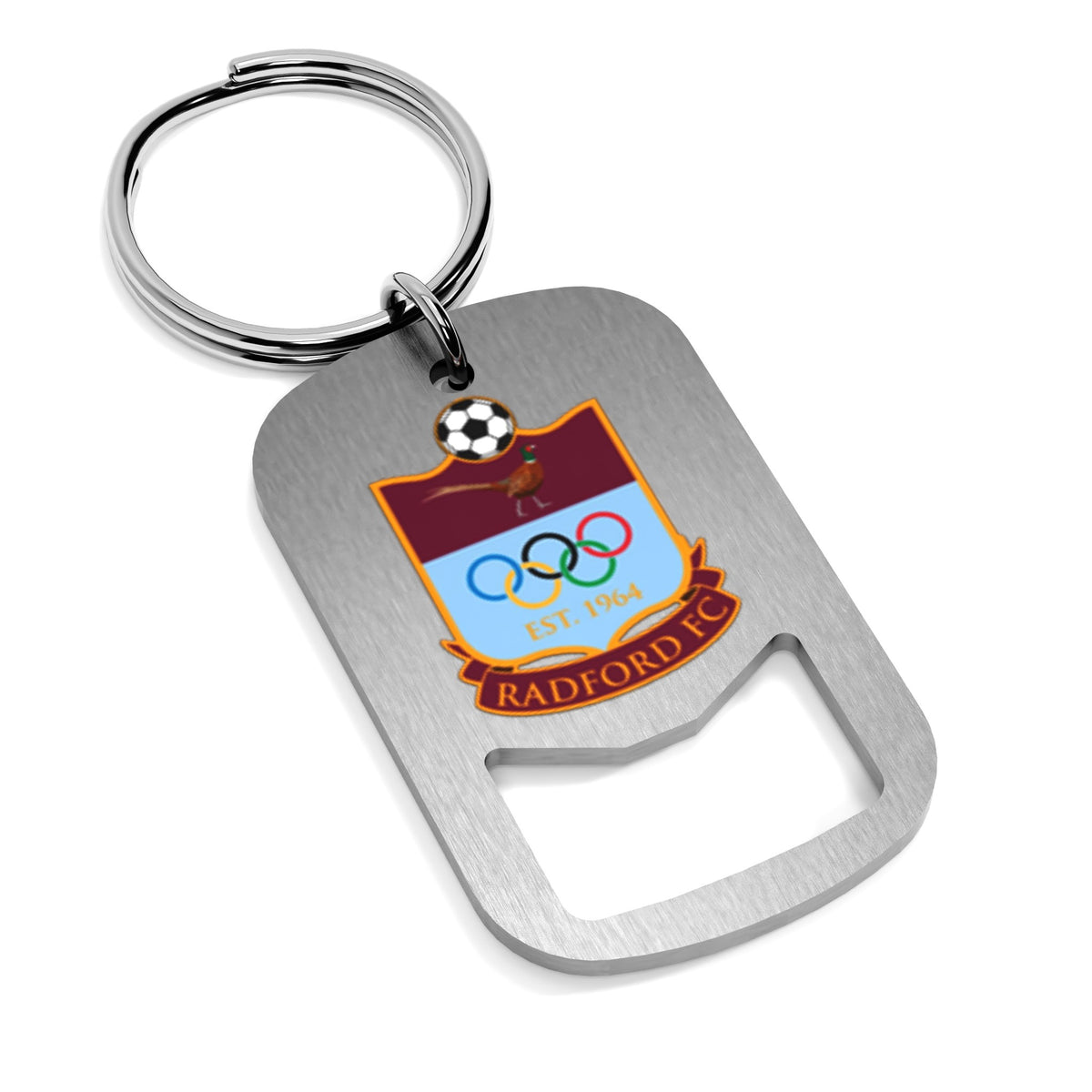 Radford FC Metal Beer Opener Keyring