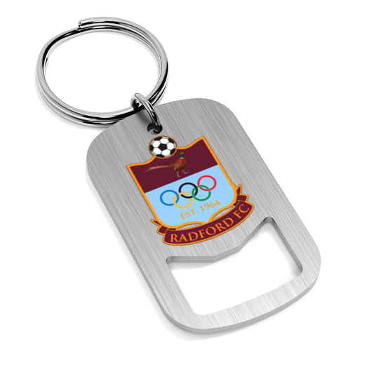 Radford FC Metal Beer Opener Keyring