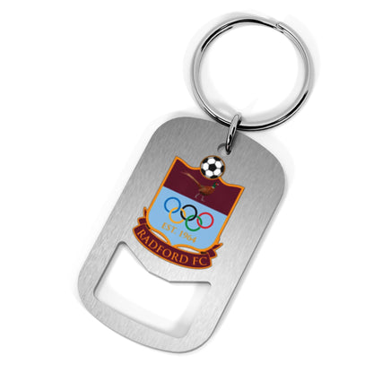 Radford FC Metal Beer Opener Keyring