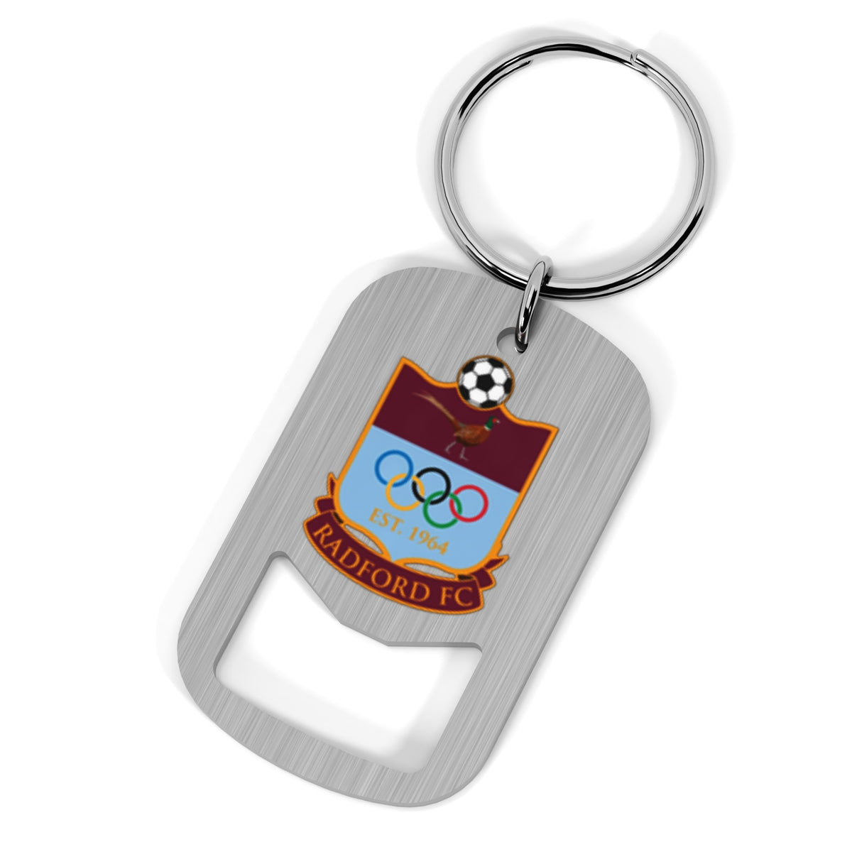Radford FC Metal Beer Opener Keyring