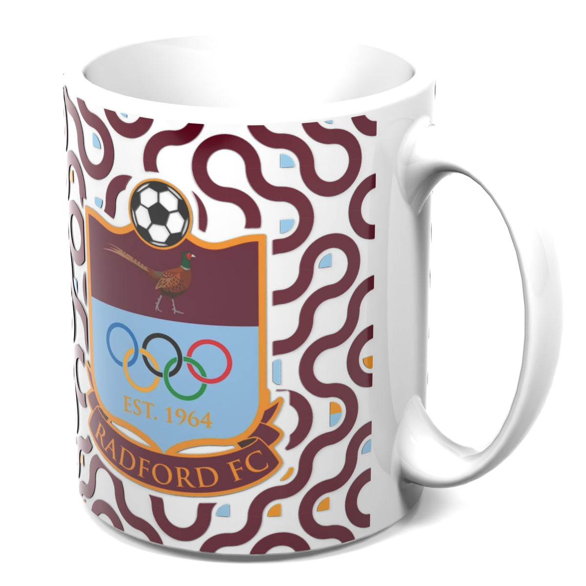Radford FC Pattern Mug