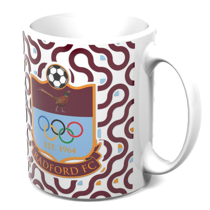 Radford FC Mug - Pattern design