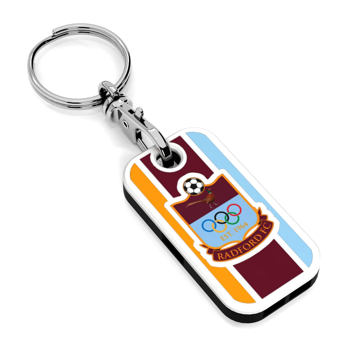 Radford FC Whistle Keyring