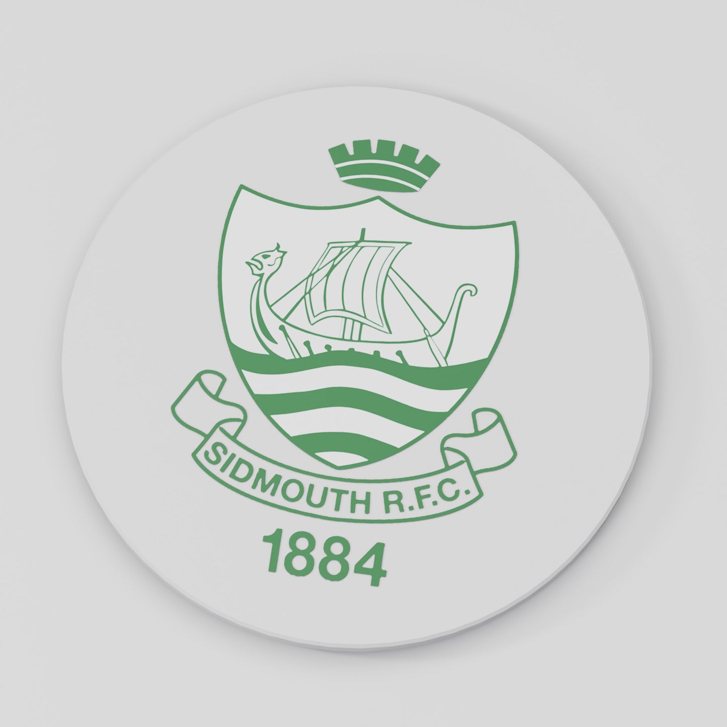 Sidmouth RFC Ceramic Coaster