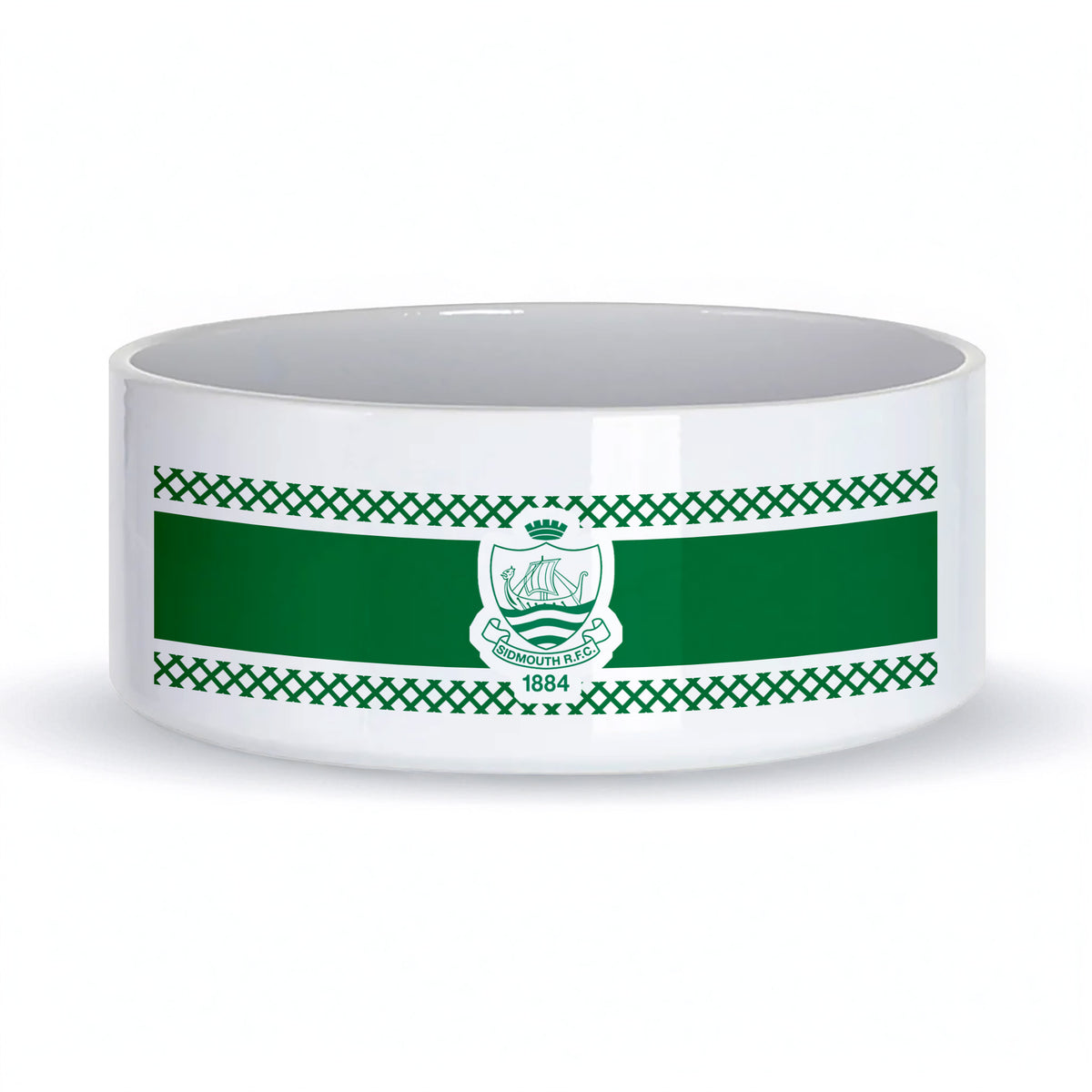 Sidmouth RFC Ceramic Dog Bowl
