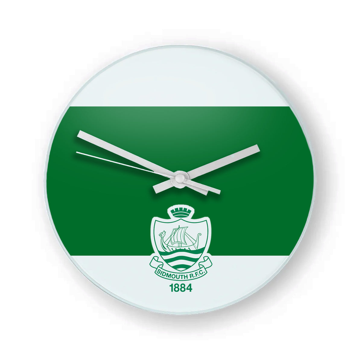 Sidmouth RFC Glass Clock