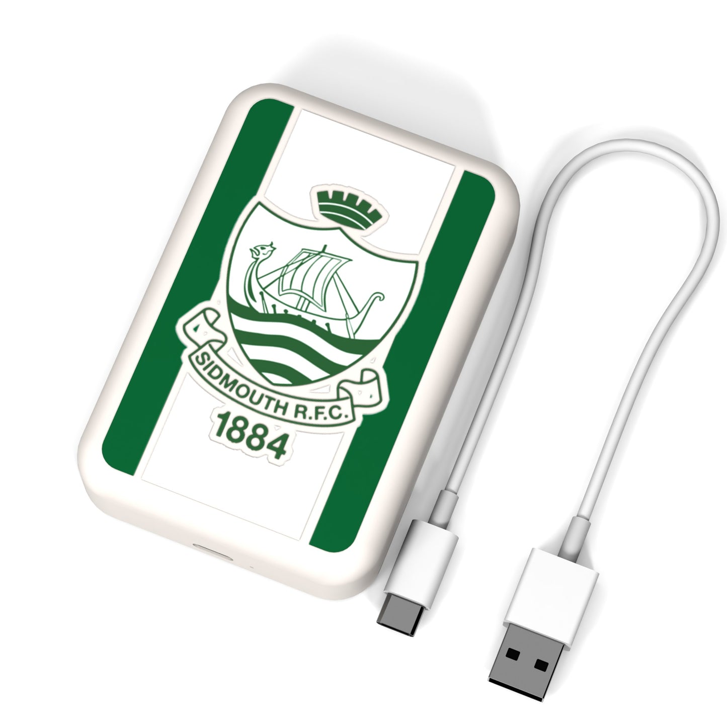 Sidmouth RFC Magnetic Power Bank