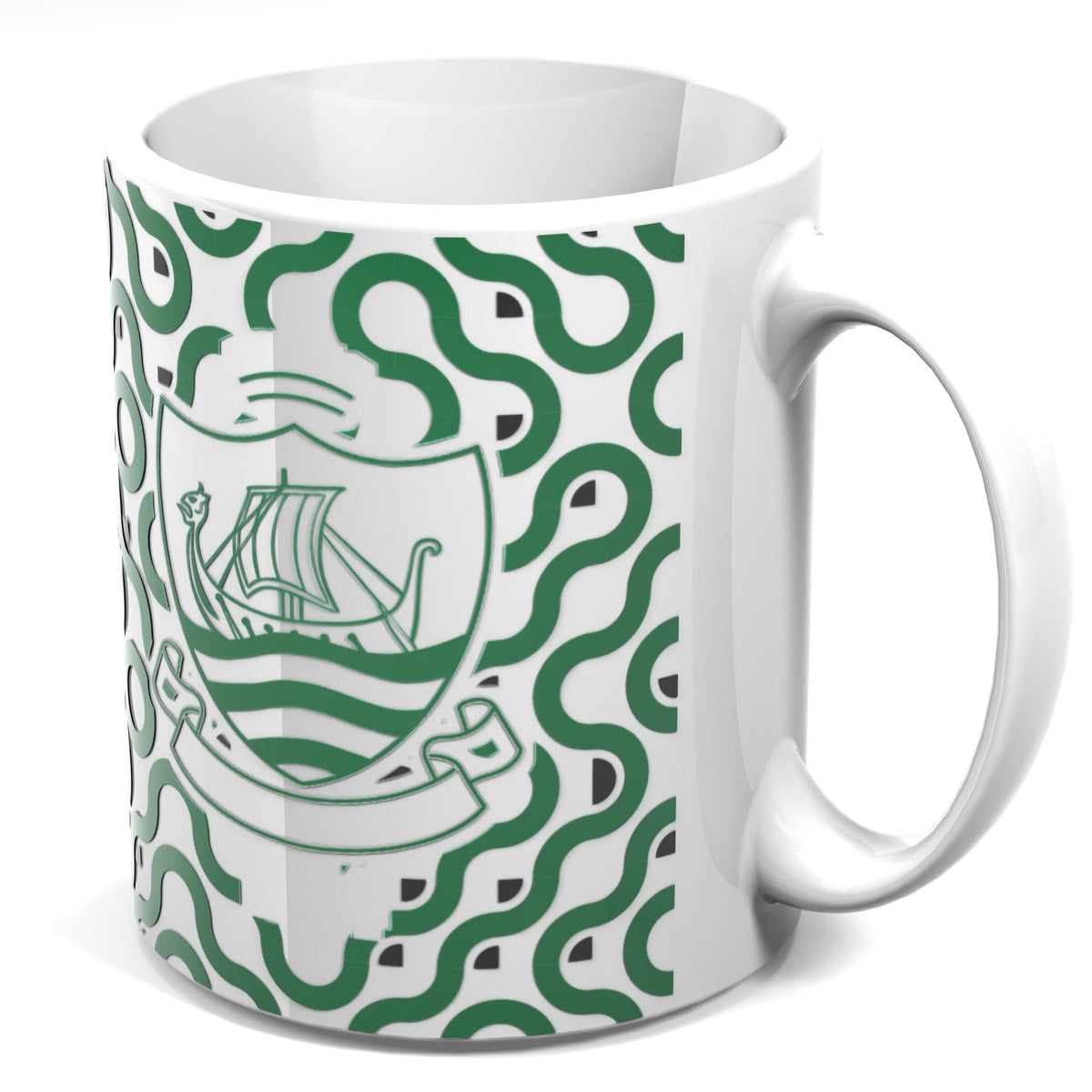 Sidmouth RFC Mug - Pattern design