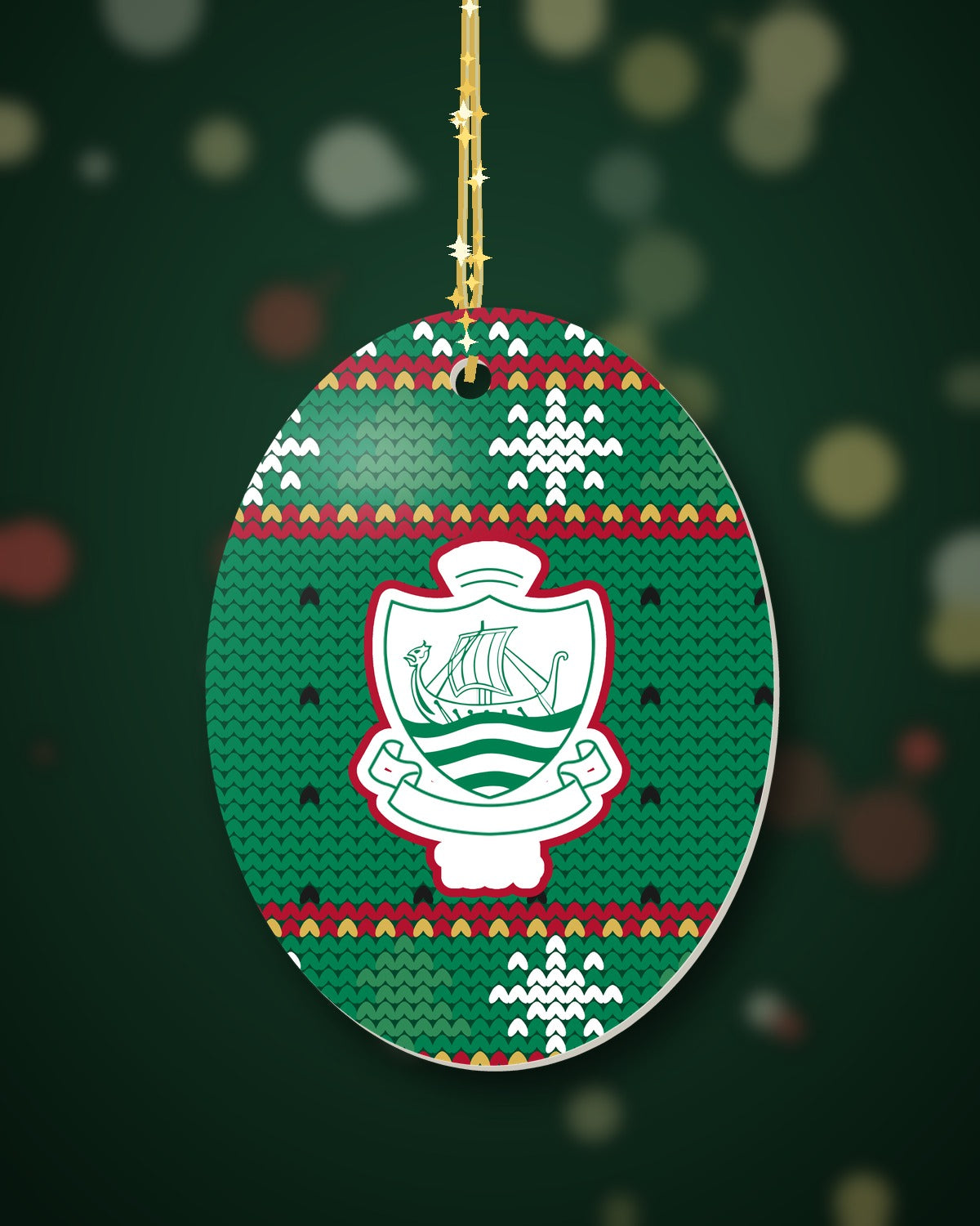 Sidmouth RFC Christmas Oval Jumper