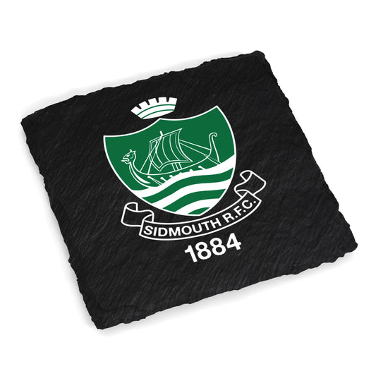 Sidmouth RFC Slate Coaster