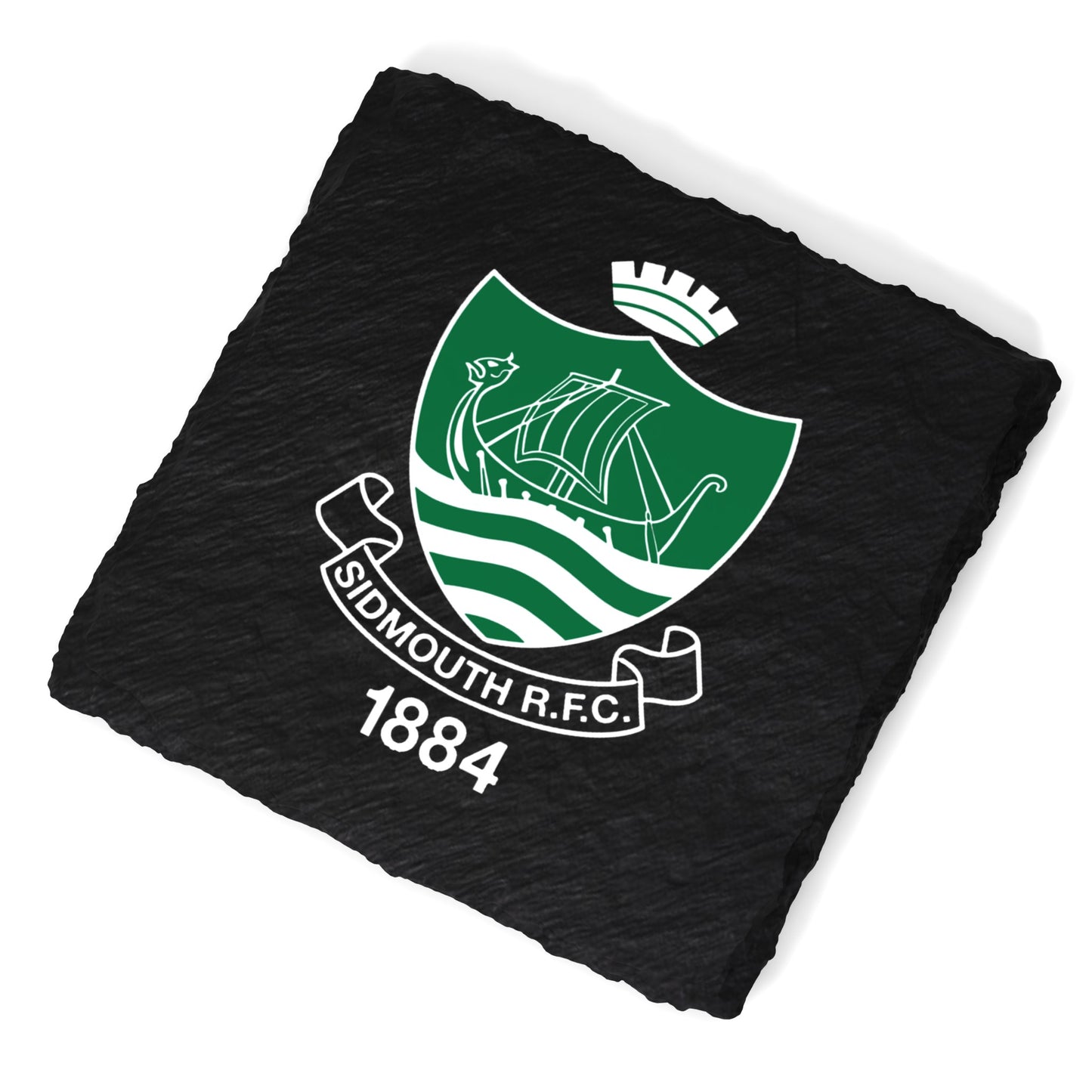 Sidmouth RFC Slate Coaster