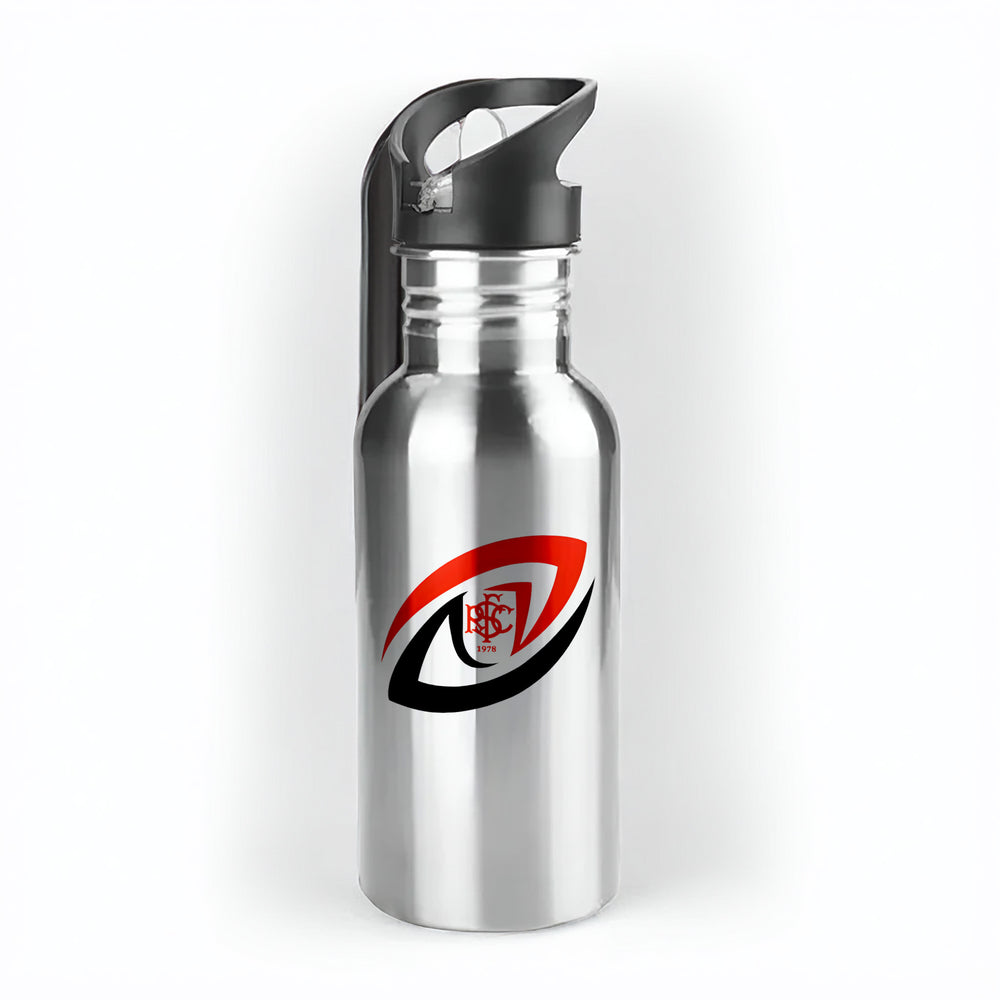 Sleaford RFC 500ml Metal Straw Bottle