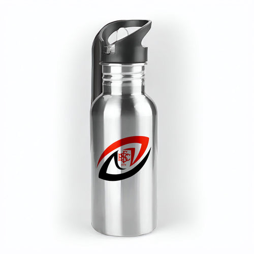 Sleaford RFC 500ml Metal Straw Bottle