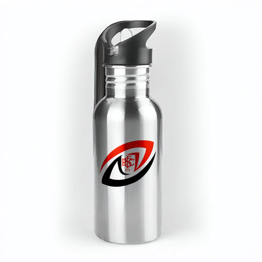 Sleaford RFC 500ml Metal Straw Bottle