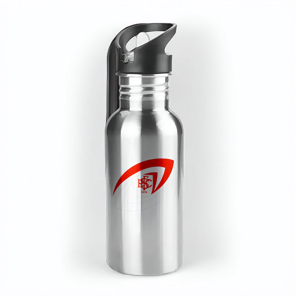 Sleaford RFC 500ml Metal Straw Bottle