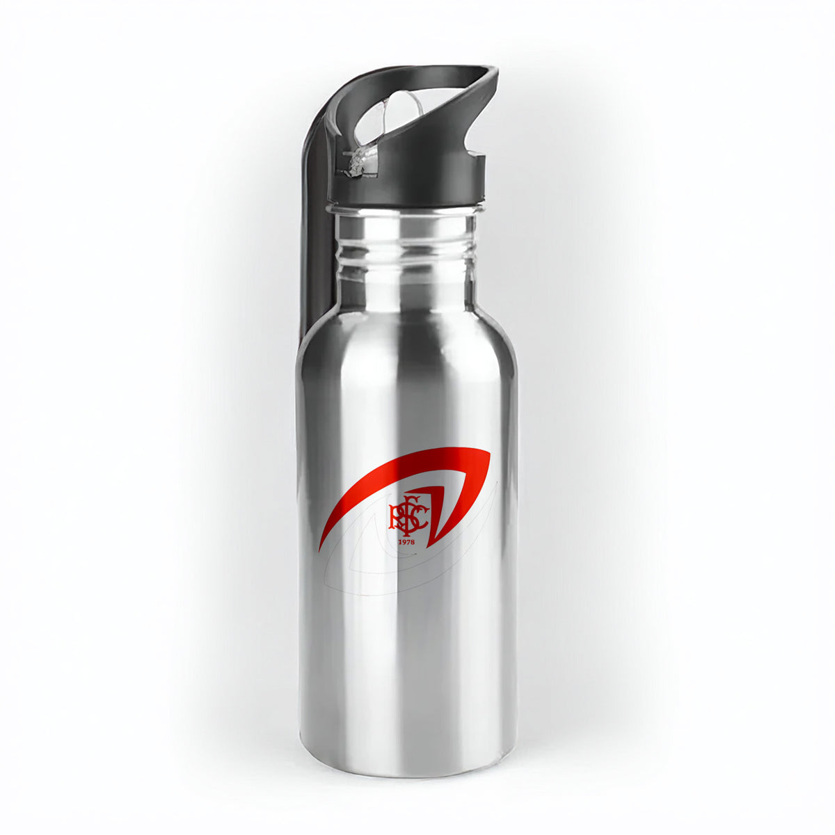 Sleaford RFC 500ml Metal Straw Bottle