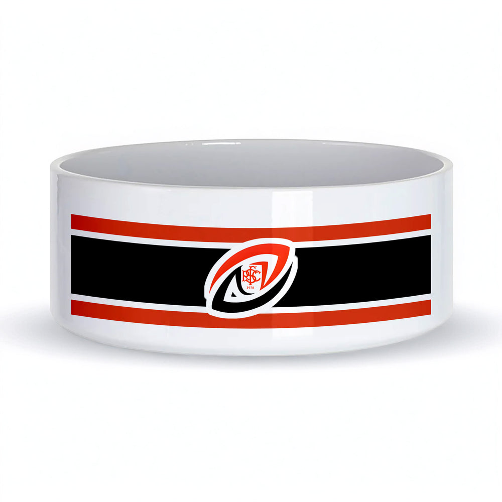 Sleaford RFC Ceramic Dog Bowl