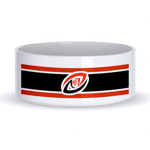 Sleaford RFC Ceramic Dog Bowl