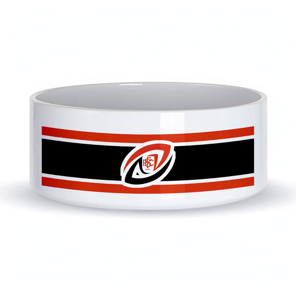 Sleaford RFC Ceramic Dog Bowl
