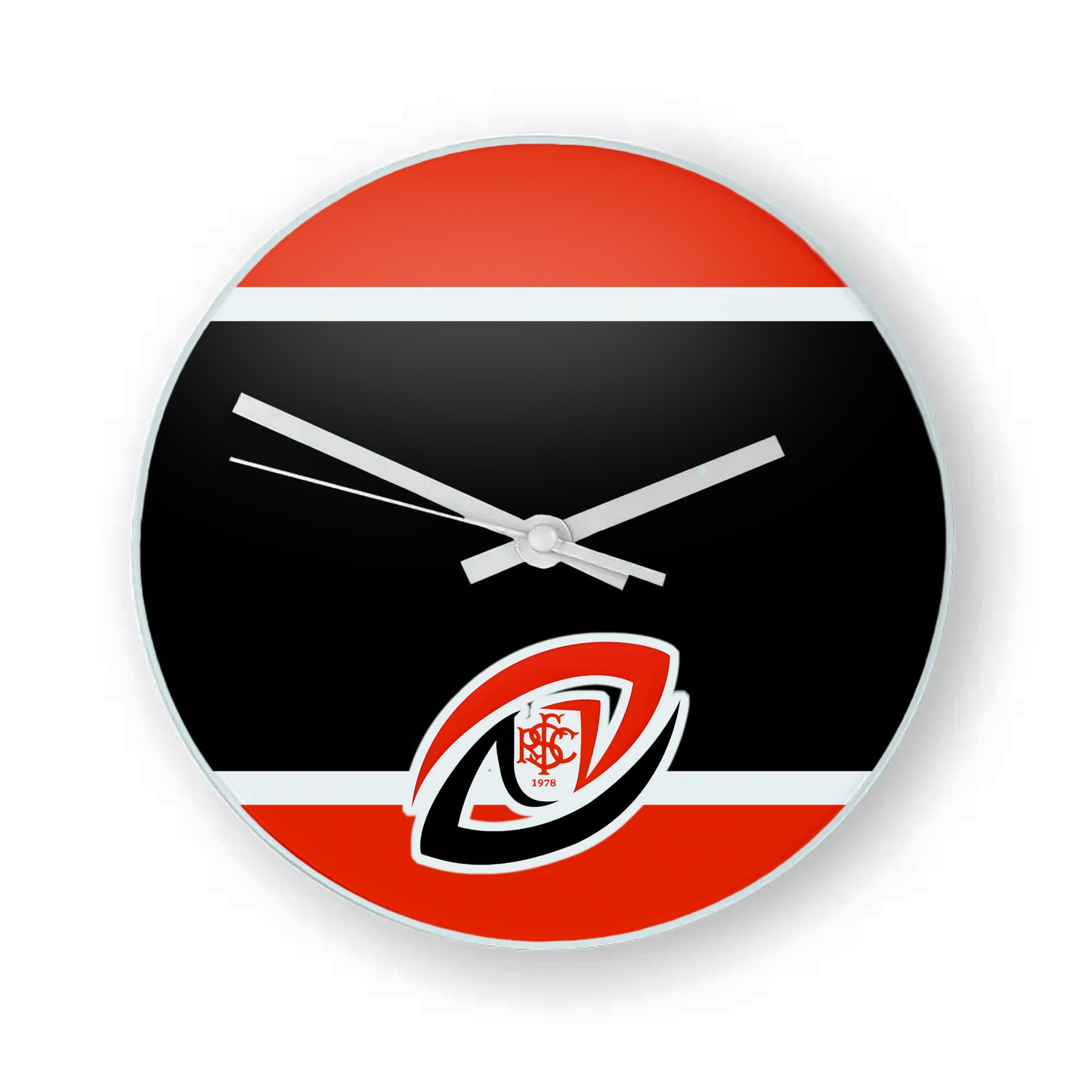 Sleaford RFC Glass Clock
