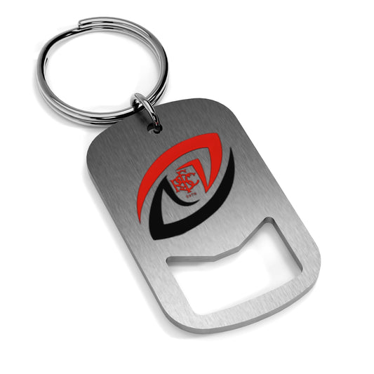 Sleaford RFC Metal Beer Opener Keyring