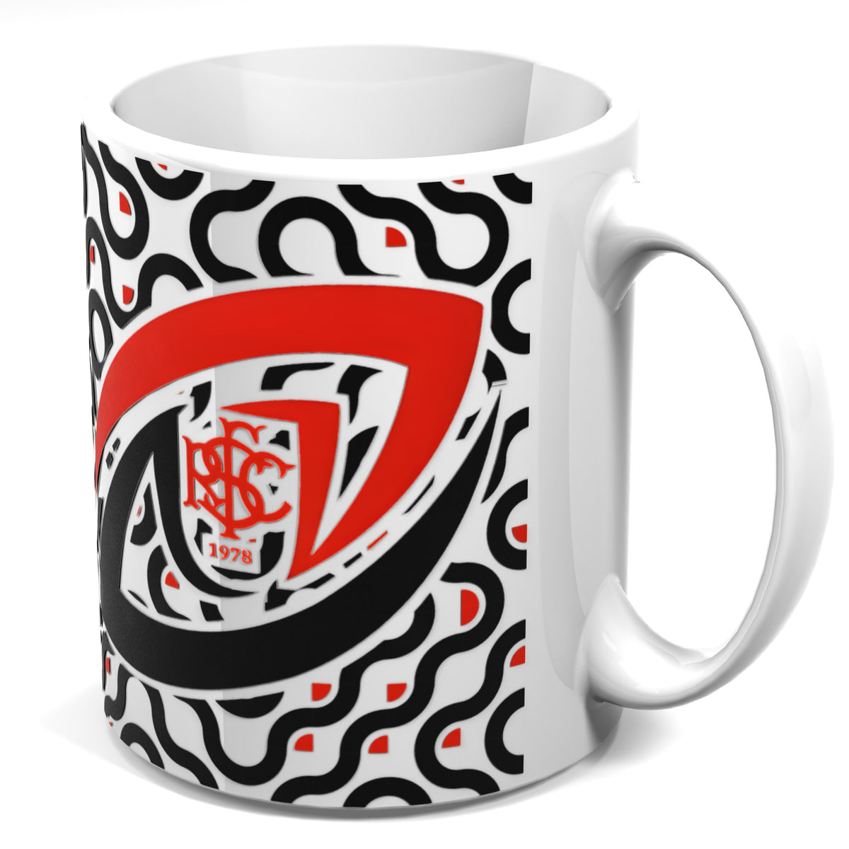 Sleaford RFC Pattern Mug