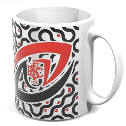 Sleaford RFC Mug - Pattern design