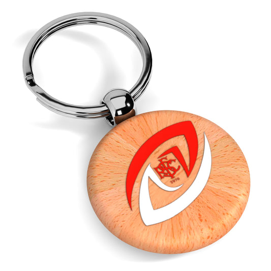 Sleaford RFC Wooden Keyring