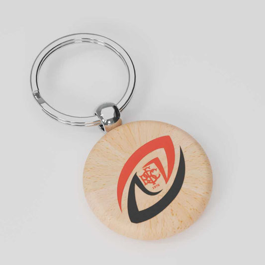 Sleaford RFC Wooden Keyring