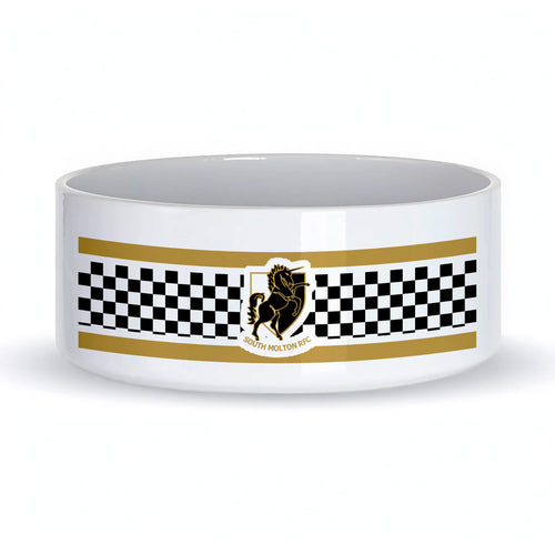 South Molton RFC Ceramic Dog Bowl