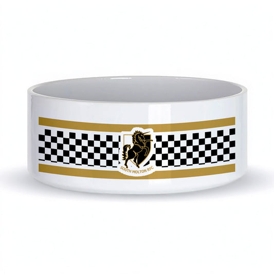 South Molton RFC Ceramic Dog Bowl