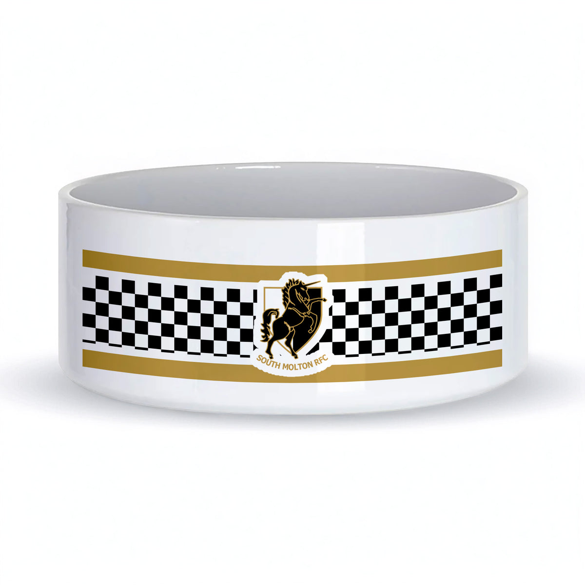 South Molton RFC Ceramic Dog Bowl