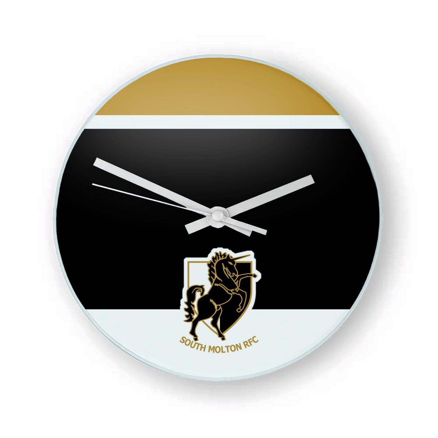 South Molton RFC Glass Clock